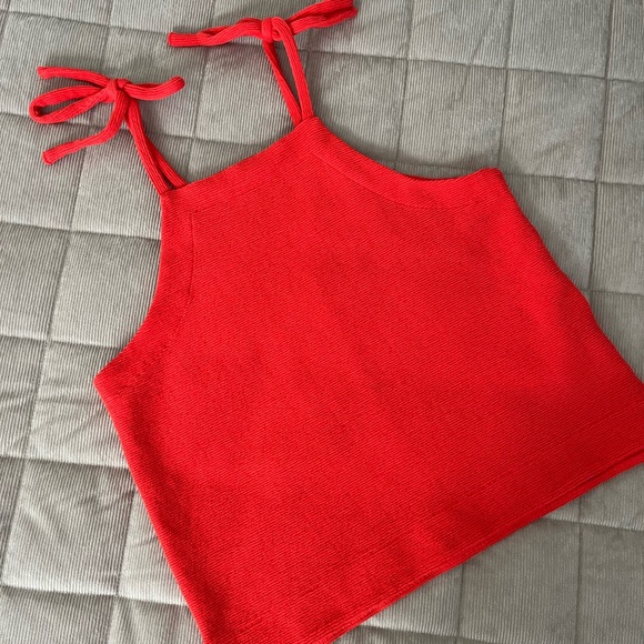 Madewell Top with Shoulder Ties - Picture 1 of 10